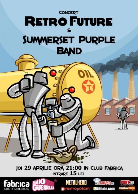 Concert Retro Future si Summerset Purple Band live @ Fabrica
