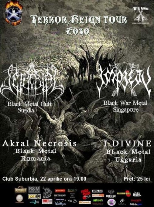 Concert Setherial si Impiety @ Suburbia