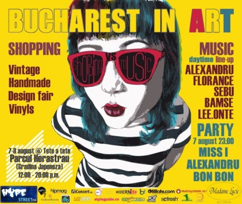 Bucharest in Art la Tete-a-Tete Coffee Art & Chill