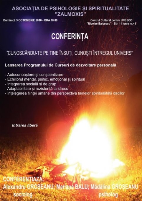 Program de Cursuri de Dezvoltare personala