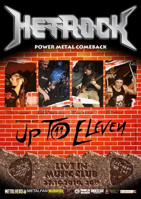 Concert Metrock si Up To Eleven @ Music Club