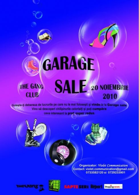 Garage sale @ The Gang