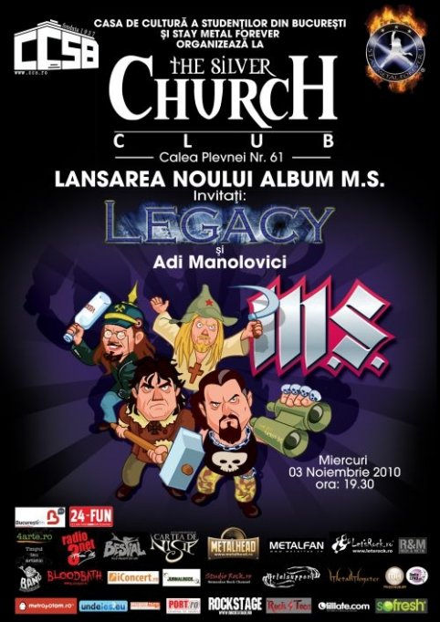 Lansare album M.S. @ The Silver Church Club