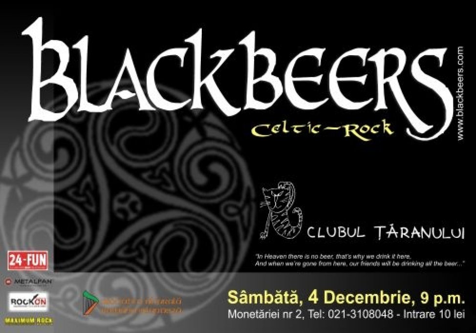 Concert Blackbeers @ Clubul Taranului