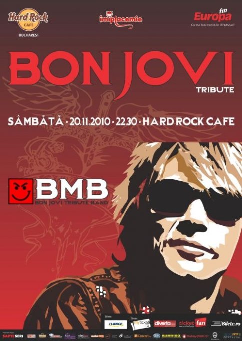 Concert BMB – tribute Bon Jovi @ Hard Rock Cafe
