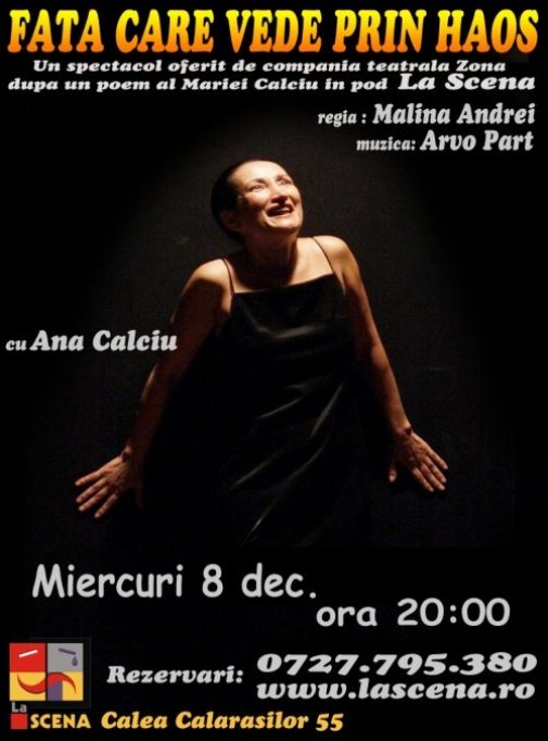 Fata care vede prin haos