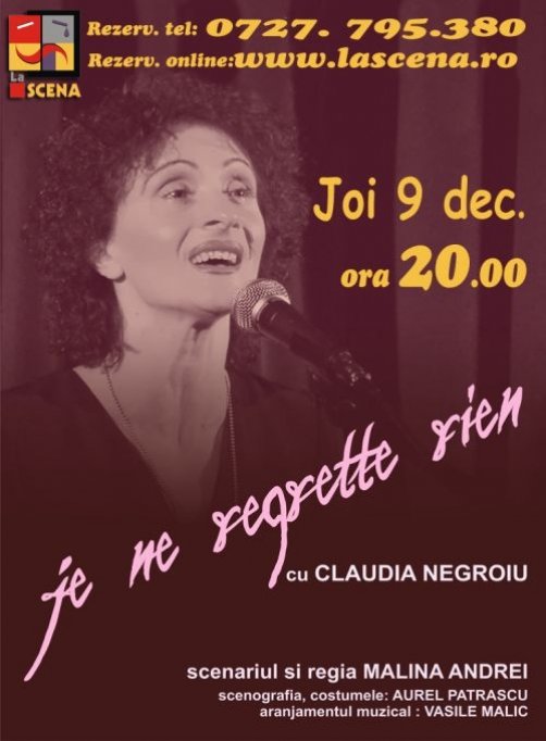Je ne regrette rien