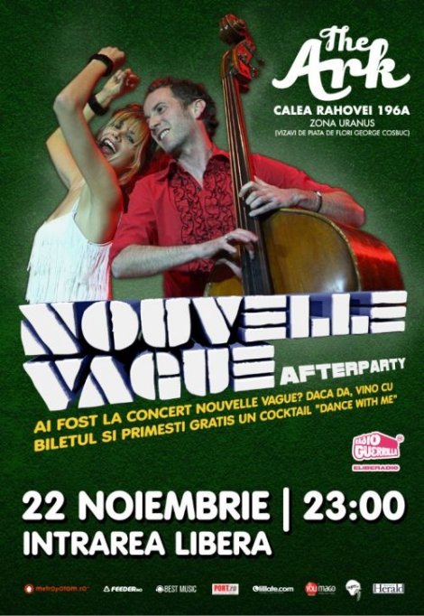Nouvelle Vague – Afterparty @ The Ark!