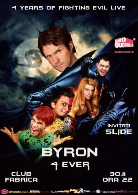 Trupa byron aniverseaza 4 ani @ Club Fabrica