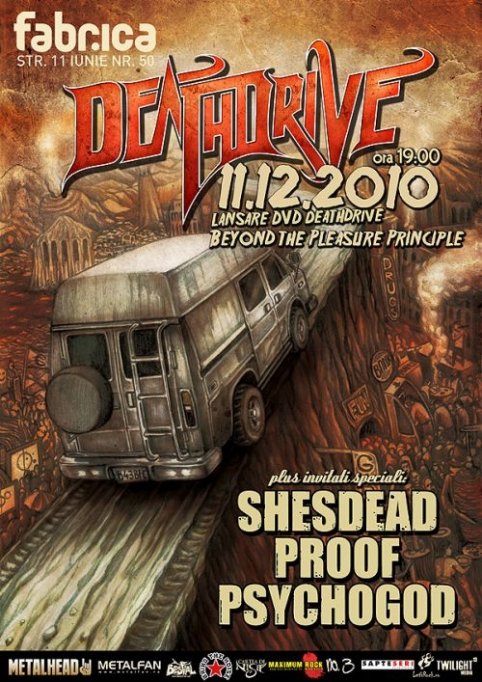 Lansare DVD Deathdrive - Beyond the Pleasure Principle