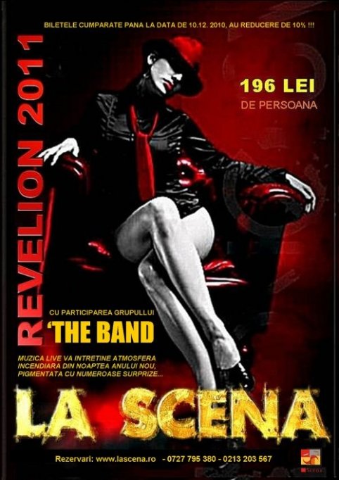 Revelion 2011 - grupul The Band @ La Scena