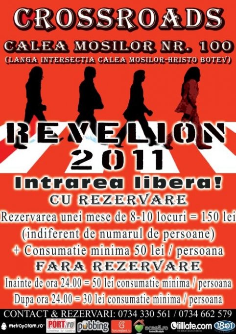 Revelion 2011 in Club 100 Crossroads