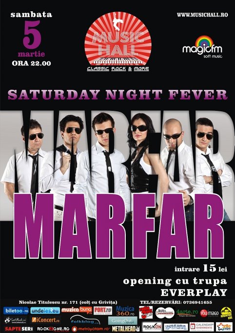 Concert Marfar in Music Hall 5 martie 2011