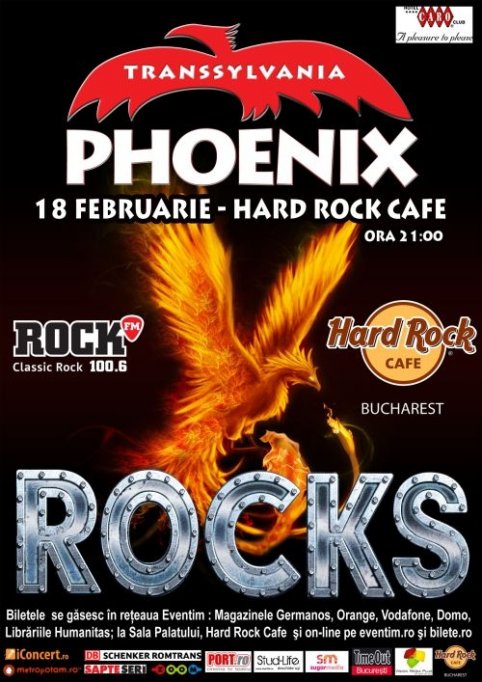 Concert Phoenix @ Hard Rock Cafe