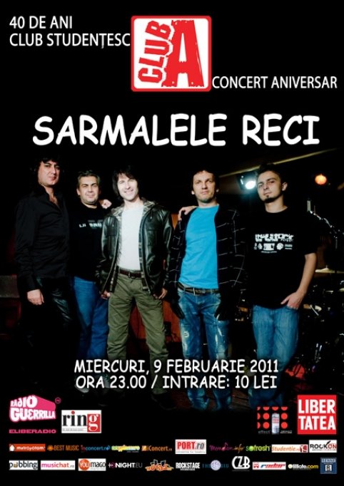 Concert Sarmalele Reci @ Club A