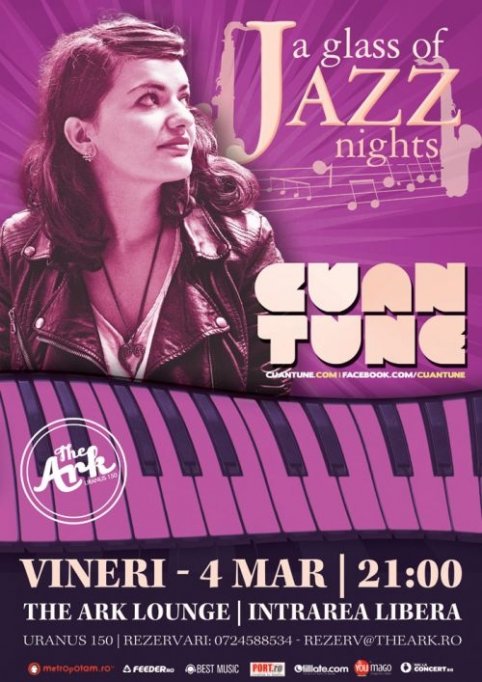 Cuantune @ A glass of Jazz pe 4 martie!