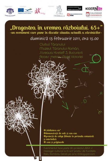Dragostea in vremea razboiului. 65+, eveniment creat de liceeni