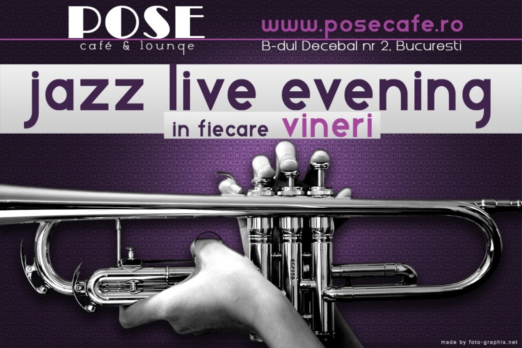 Interbelic Jazz la Pose Cafe & Lounge
