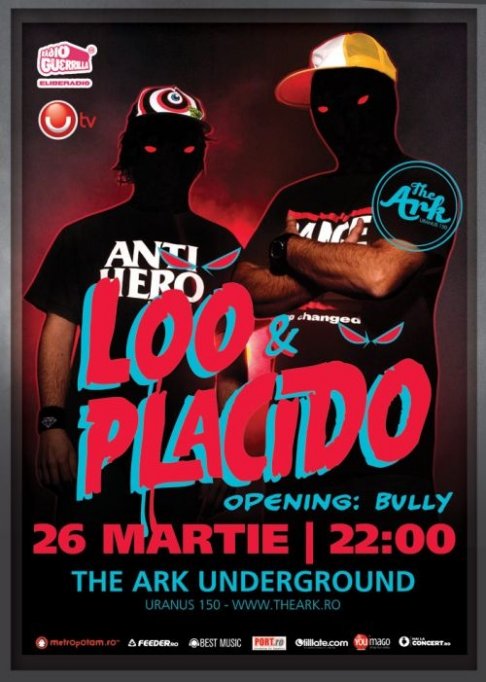 Loo & Placido - pionierii mash-up-urilor @ The Ark!