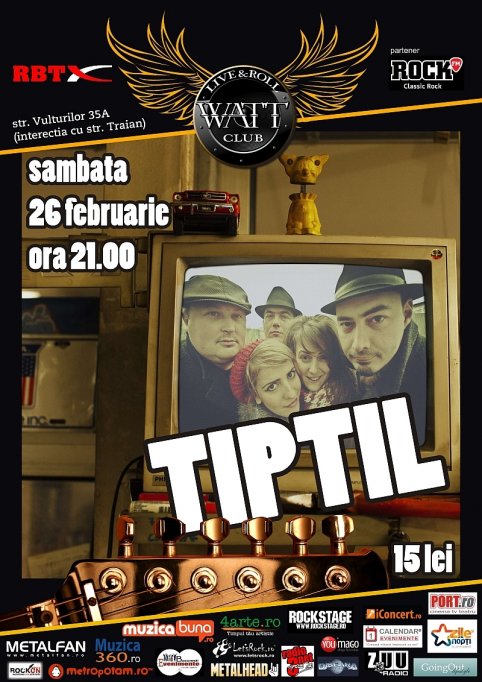 TiPtiL in Club Watt 26 februarie 2011