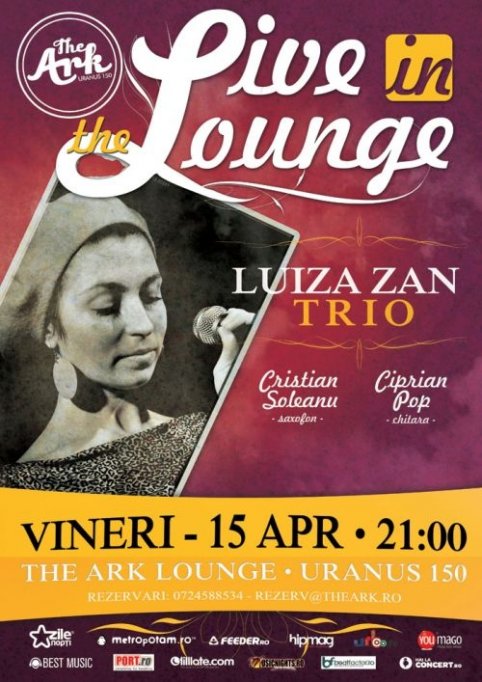 Concert Luiza Zan Trio @ The Ark