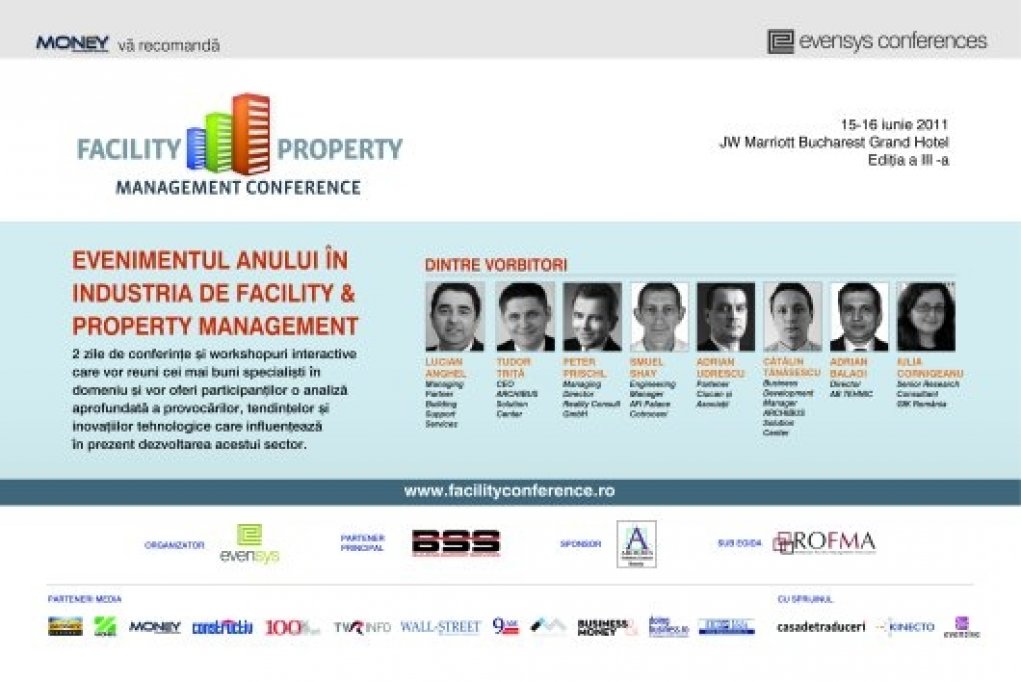 Conferinta Facility & Property Management revine cu a treia editie!