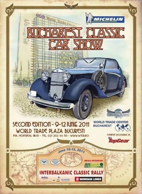 Salonul auto Bucharest Classic Car Show & Interbalkanic Classic Rally