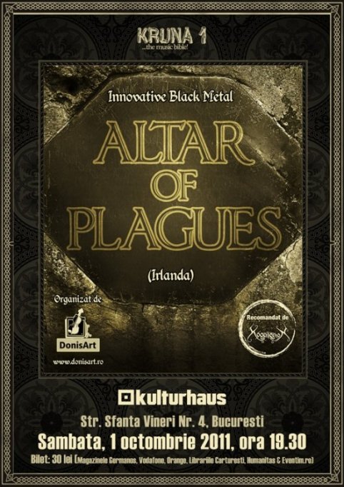 Altar Of Plagues la Kulturhaus