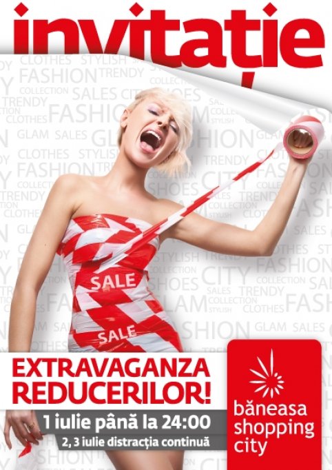 Extravaganza Reducerilor la Baneasa Shopping City