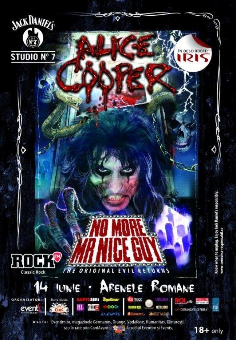 Pregatiri pentru Alice Cooper