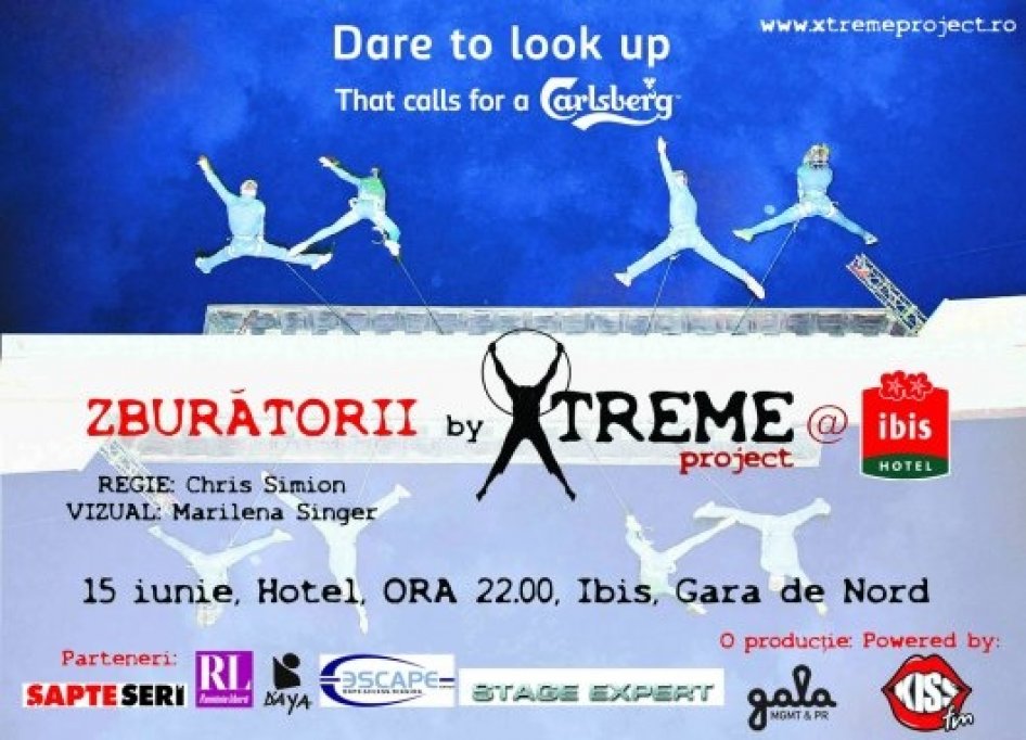 Zburatorii - un spectacol Xtreme