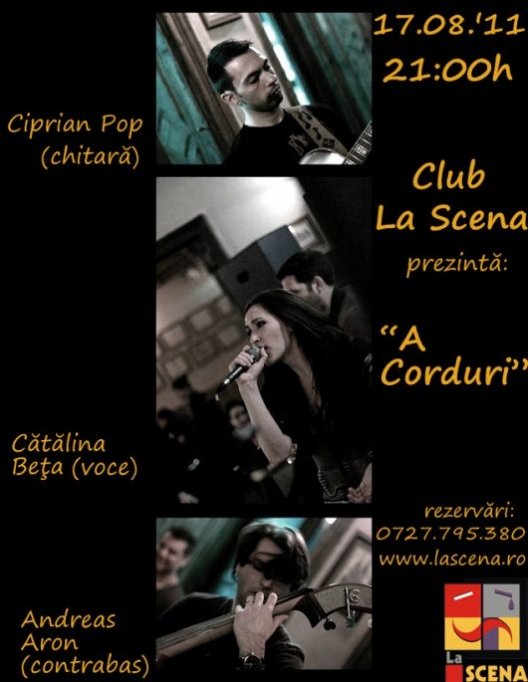 A Corduri, cu Catalina Beta, Ciprian Pop si Andreas Aron