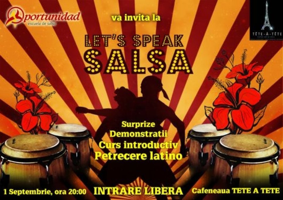 Let’s speak Salsa! @ Tete-a-Tete