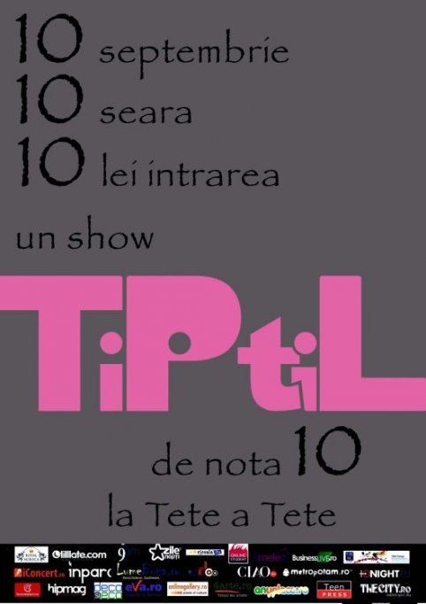 Concert TiPtiL @ Tete-a-Tete