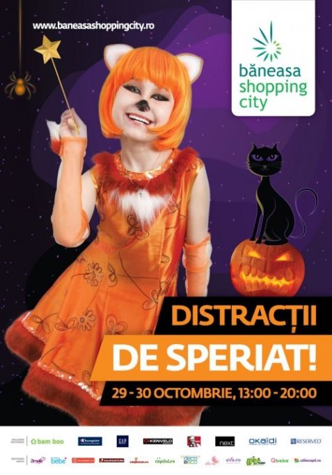 Petrecere Halloween la Baneasa Shopping City