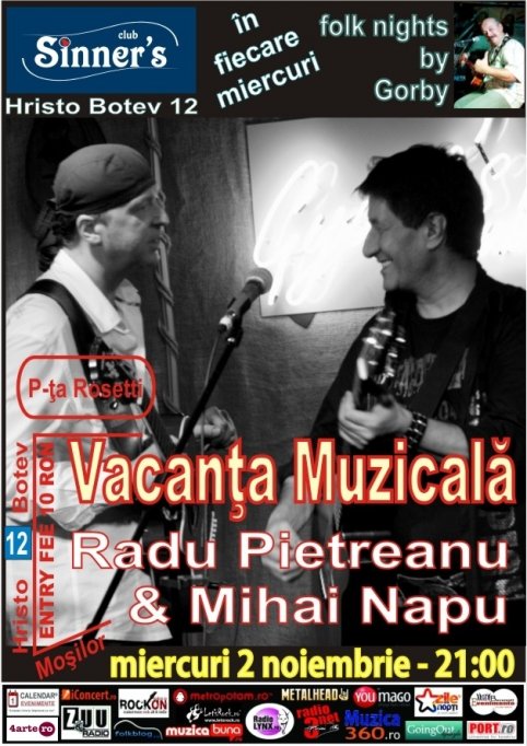 Vacanta Muzicala in Sinner's