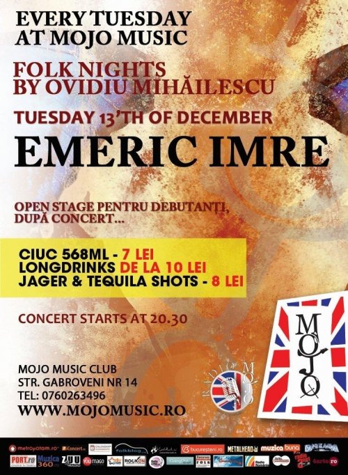 Emeric Imre in Mojo