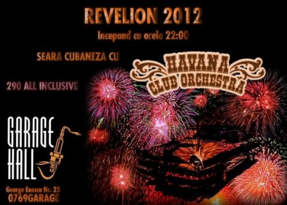 Revelion 2012 in Garage Hall