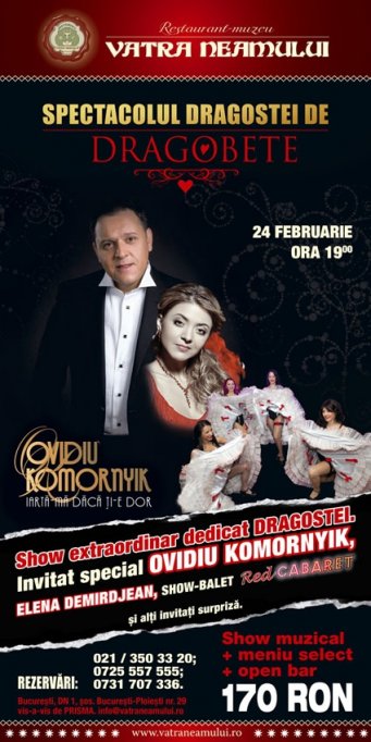 Concert Ovidiu Komornyik de Dragobete