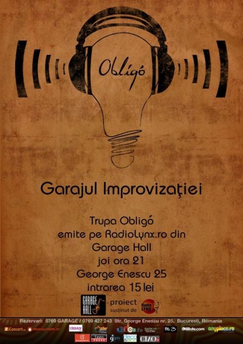 Garajul Improvizatiei cu trupa Obligo
