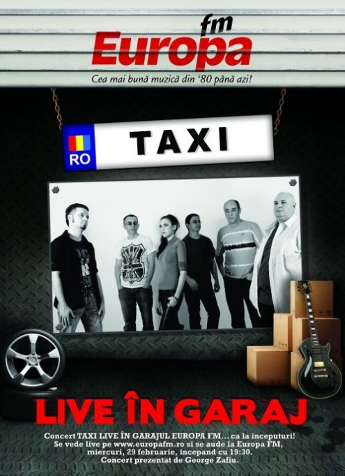 TAXI live "In Garaj", la Europa FM