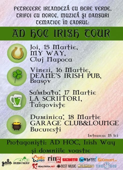 Ad Hoc Irish Tour