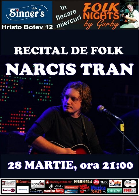 NARCIS TRAN la Folk Nights by Gorby in Sinner's