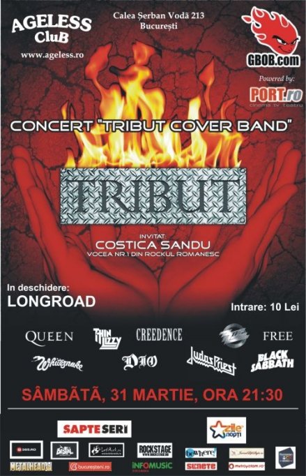 Tribut Cover Band concerteaza in Ageless Club