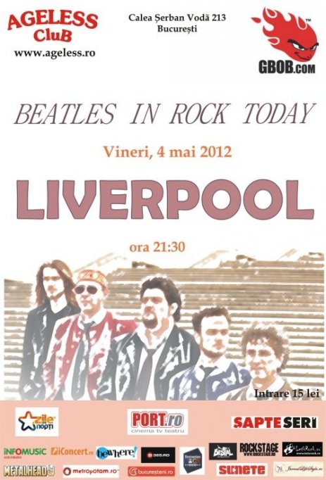 "Beatles in Rock" cu trupa LIVERPOOL @ Ageless Club