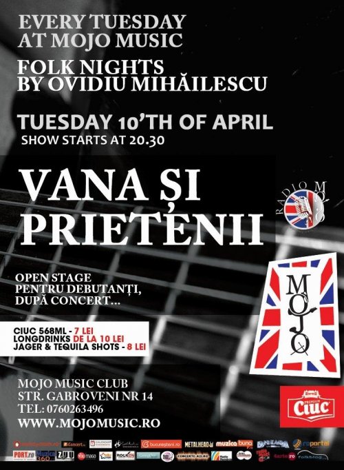 Dan Vana si prietenii in Mojo