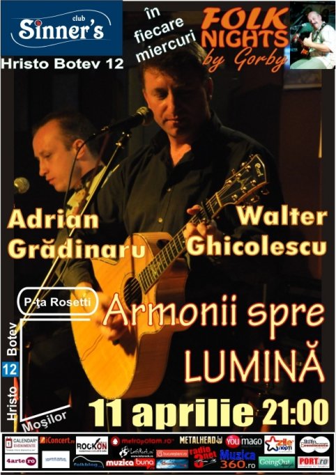 Walter Ghicolescu si Adrian Gradinaru in Sinner’s