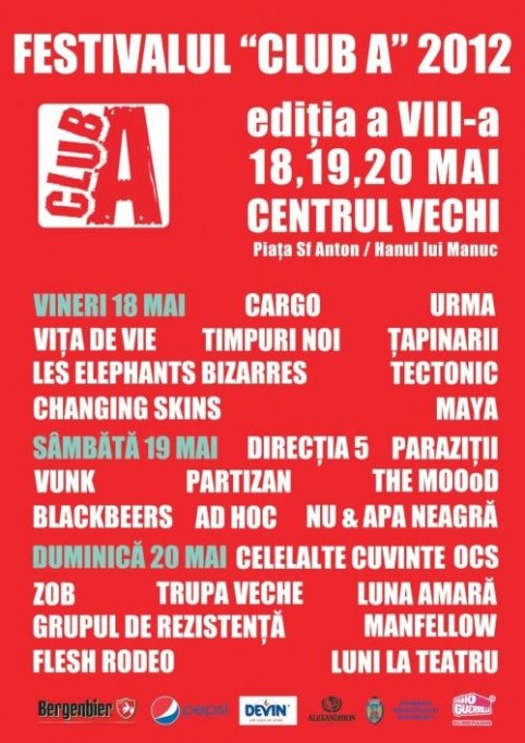 Festivalul Club A 2012