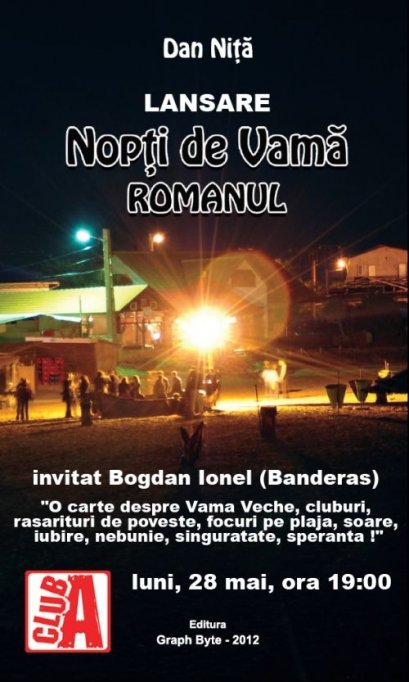Lansare de carte - "Nopti de Vama", in Club A