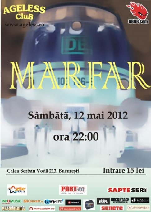 Marfar concerteaza in Ageless Club